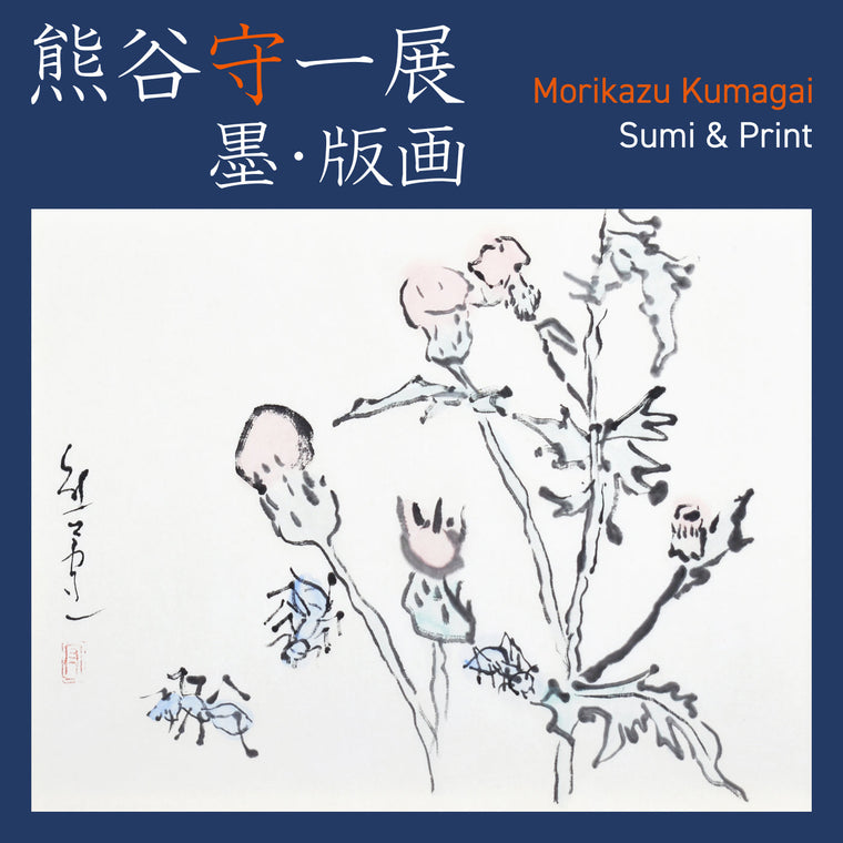 熊谷守一展  墨・版画<br>Morikazu Kumagai Exhibition