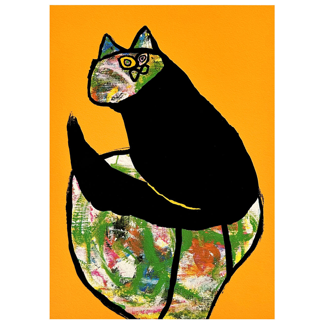 パクチー版画 ARTWORKS – ORANGE GATE