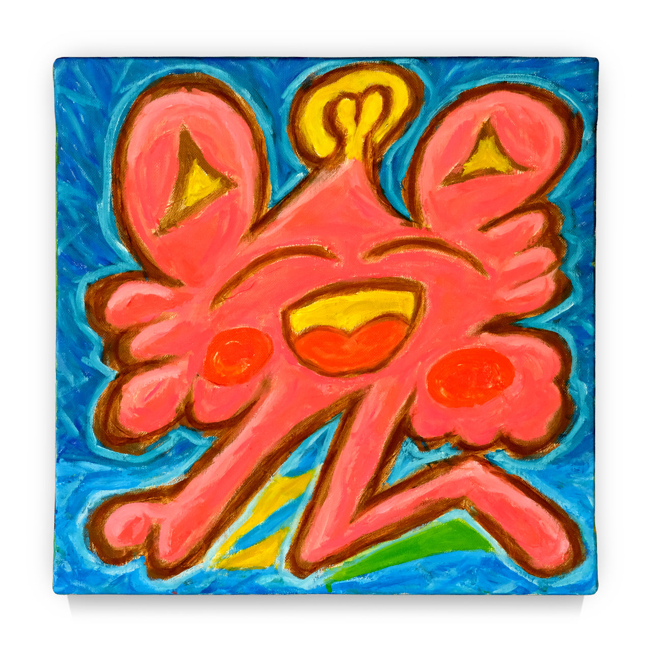 猫  石原英介 イシハラエースケ 絵画 石原英介「始まりの猫 The First Cat」｜求龍堂